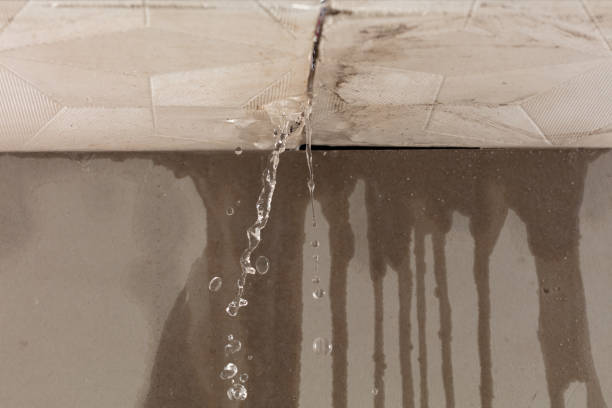 Professional Flood Damage Cleanup technician working in Oconto, WI